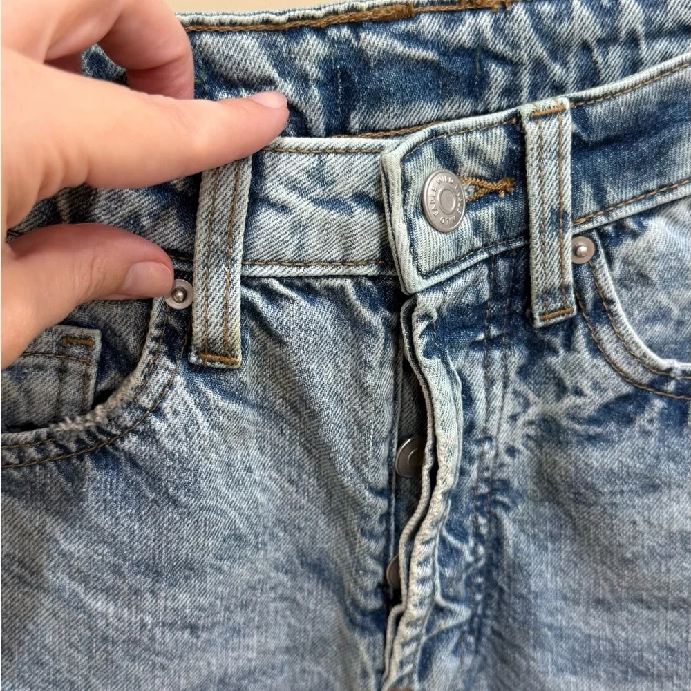 Denim Wild Fable Distressed Denim Low Rise Shorts